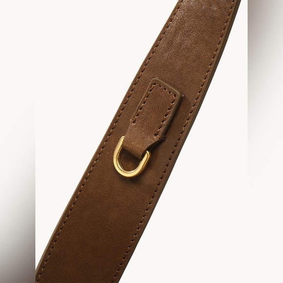 Small Gather Bag Set - Ochre Suede - Picture 8 of 13